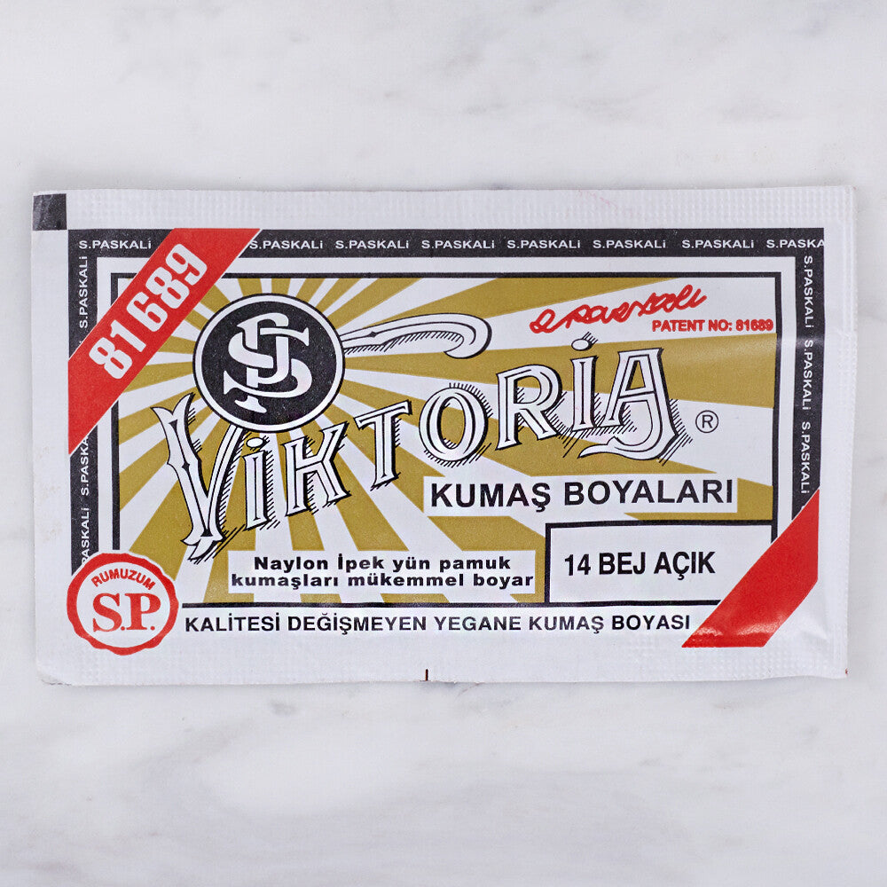 Viktoria Kumaş Boyası Bej - 14